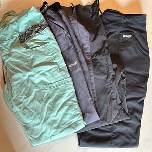 Lot of 5 pair Scrub Pants